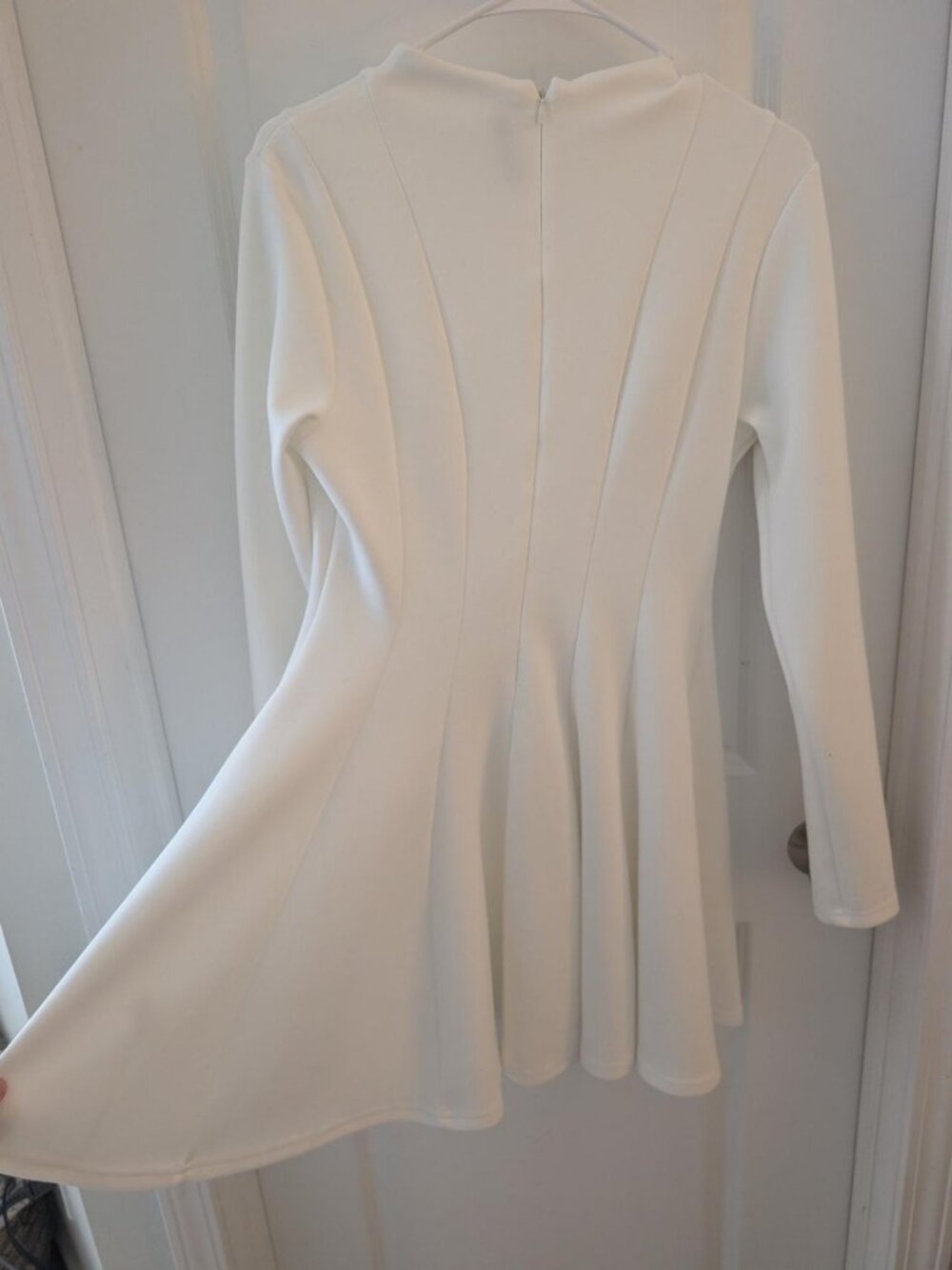 short long sleeve dress
